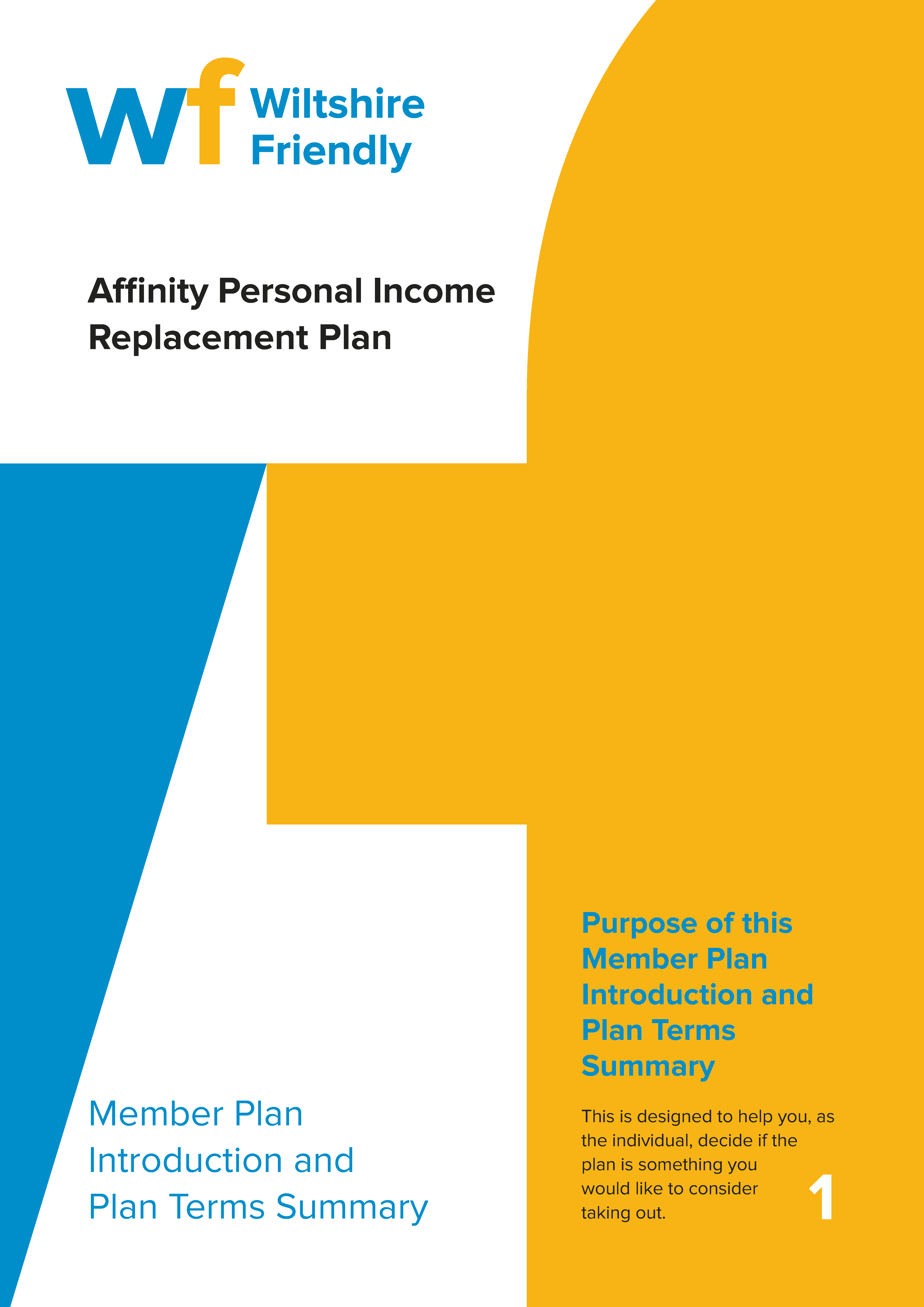 Member Plan Introduction and Plan Terms Summary